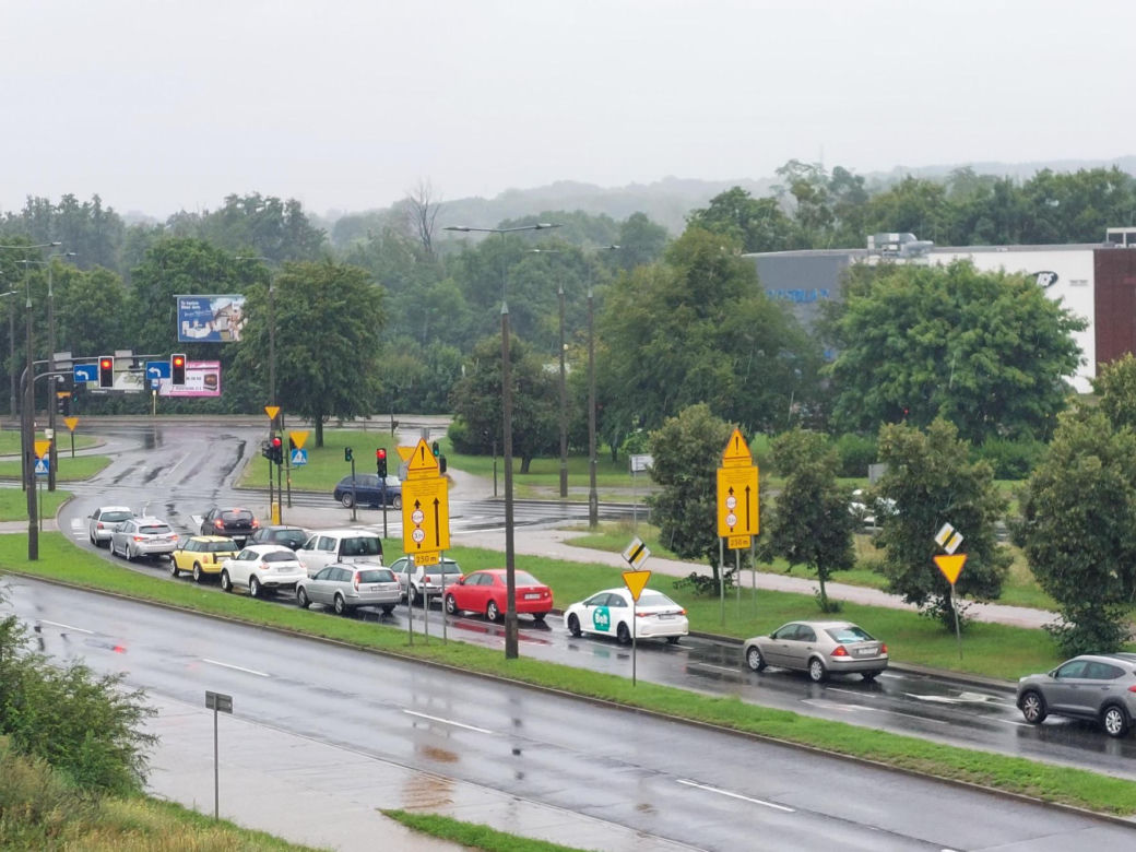 Strajk kolejarzy Bydgoszcz 28.07.25
