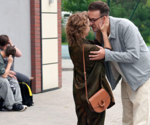 Barwy szczęścia, odc. 3324. Dorota Kujawiak (Karina Seweryn), Radomir (Łukasz Wójcik)