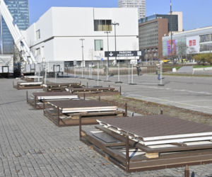 Dziwny obiekt w centrum Warszawy. Co tu powstaje? Stolica już stroi się na Boże Narodzenie!