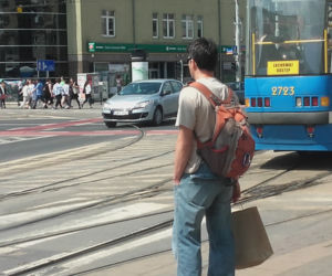 Torowisko na skrzyżowaniu Piłsudskiego i Świdnickiej