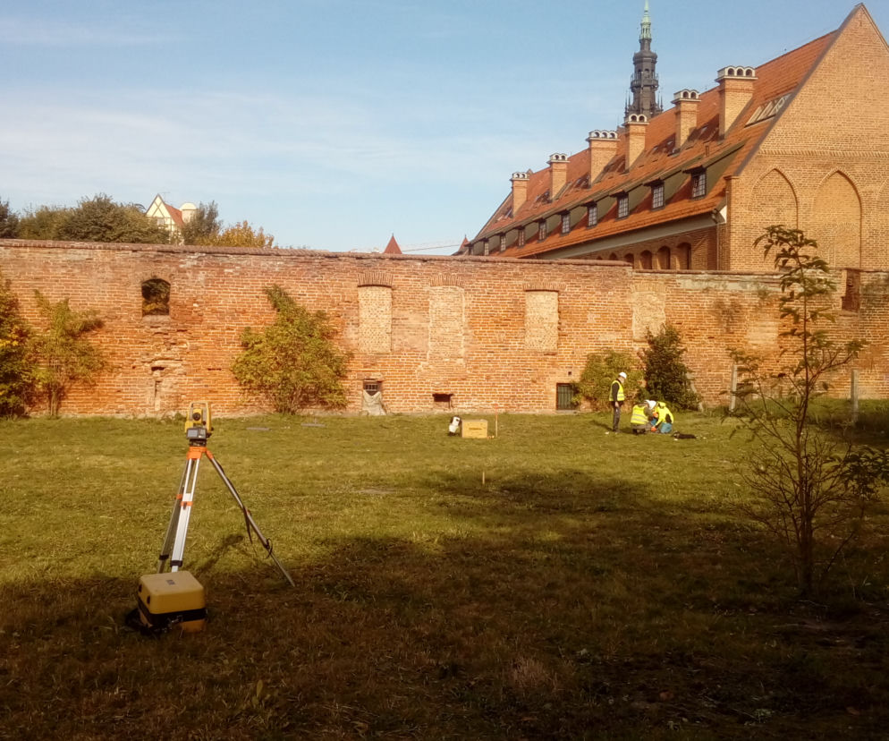 Badania odwiertowe przy Wapiennej w Elblągu
