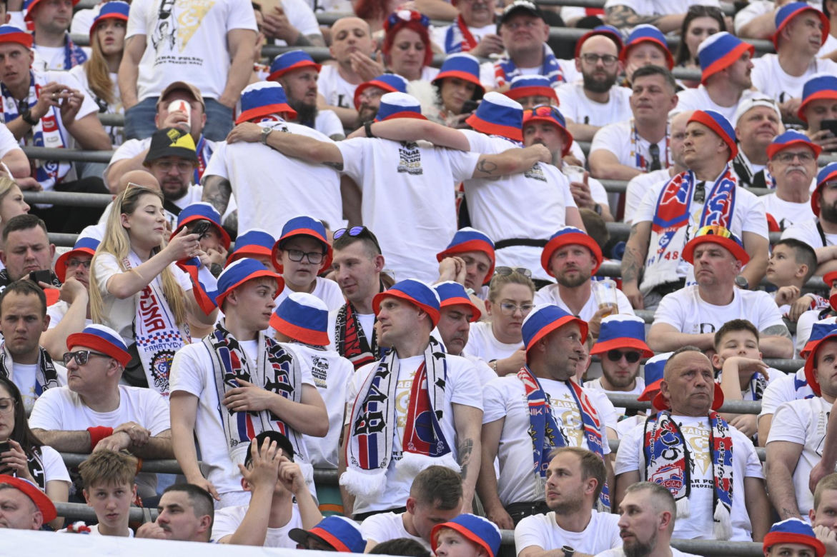 Puchar Polski pomiędzy Górnikiem Zabrze i Rakowem Częstochowa na PGE Narodowym w Warszawie