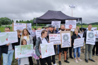 Inwestor chcę zbudować halę w Krychnowicach. Mieszkańcy protestują. 
