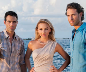 Za głosem serca (Lo Que La Vida Me Robo). Montserrat (Angelique Boyer), Alejandro (Sebastian Rulli), Jose Luis (Luis Roberto Guzman)