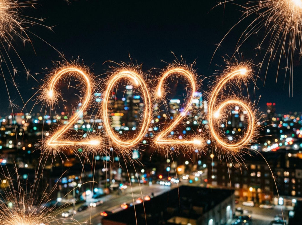 Piękne kartki, grafiki i obrazki na Nowy Rok 2026