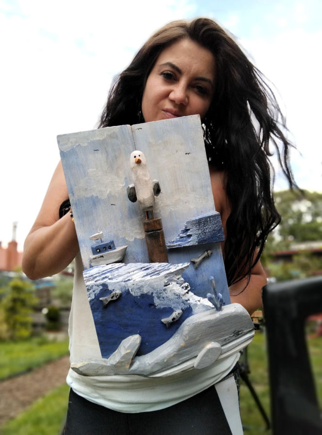 Drewniane dekoracje Karoliny