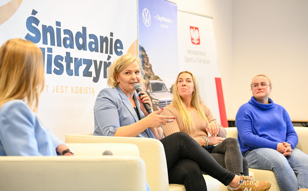  Śniadanie Mistrzyń w łódzkiej Zatoce Sportu
