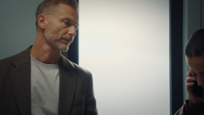 M jak miłość, odc. 1908. Magda (Anna Mucha), Andrzej Budzyński (Krystian Wieczorek)