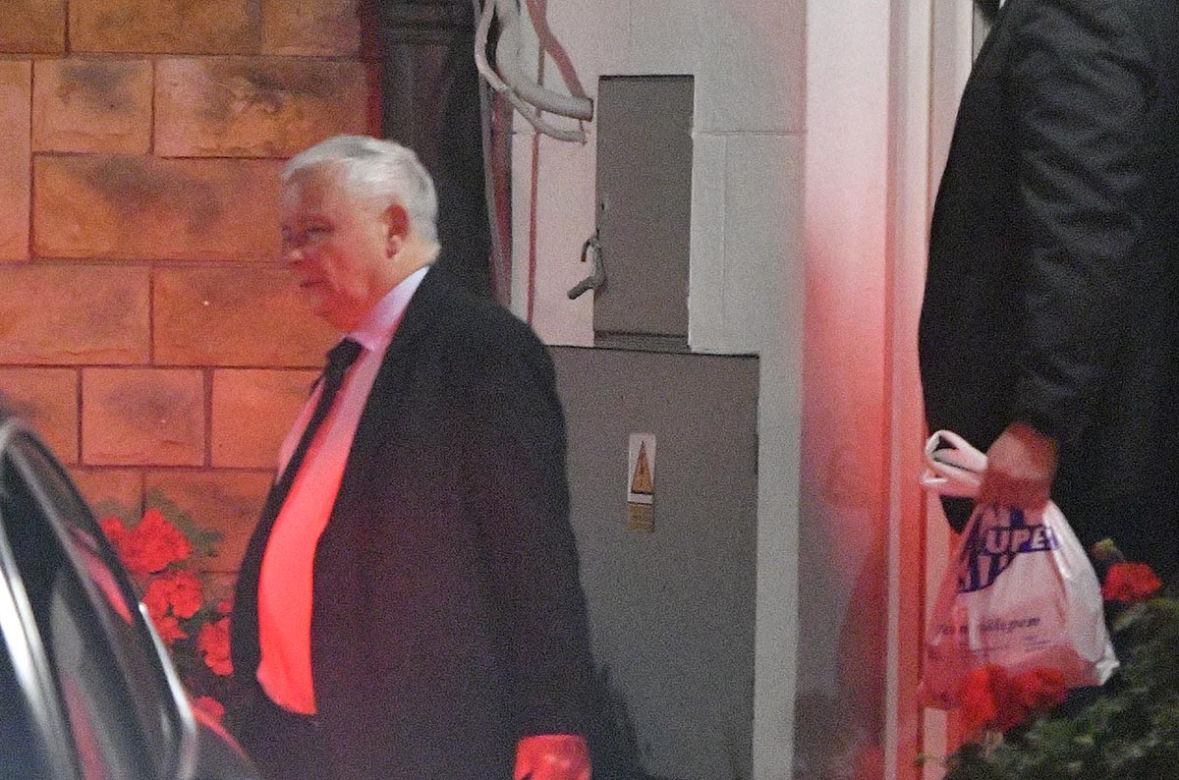 Kaczyński zabrał kanapki na spotkanie z Ziobrą?