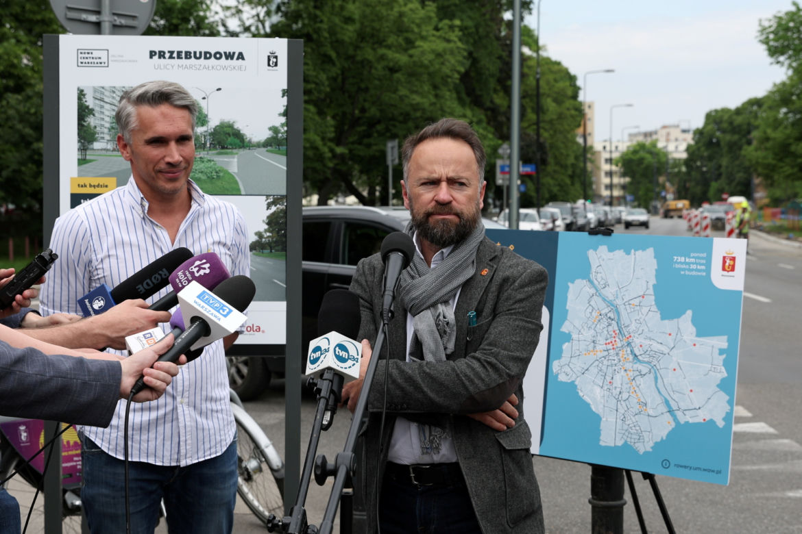 Urzędnicy chcą budować drogi dla rowerów. Przedstawili plany dla Warszawy