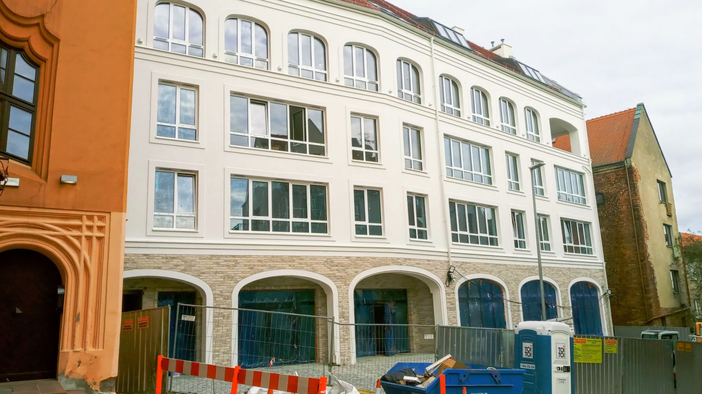 Kamienica przy ul. Kurkowej prawie gotowa