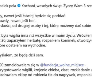 Kaczorowska i Rogacewicz zakochani, a Pela? Do ostatniej chwili myślał, że spędzi święta samotnie