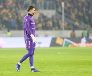 GKS Katowice - Widzew Łódź, zdjęcia kibiców z meczu 20. kolejki PKO BP Ekstraklasy