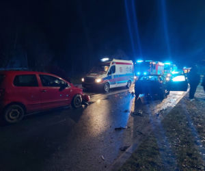 Wypadek Iłżecka 19.12.21 Starachowice