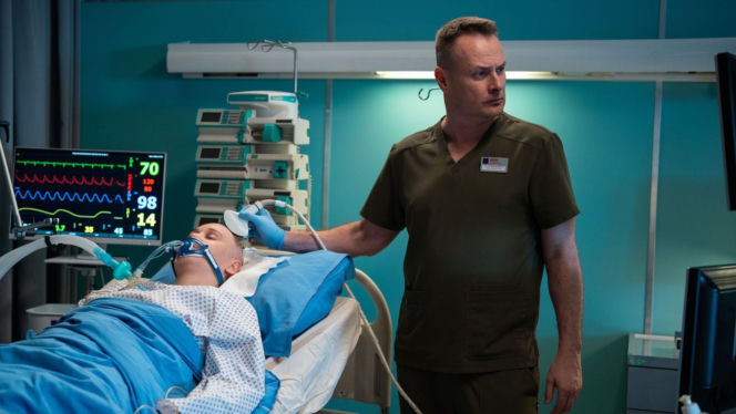 Na dobre i na złe odc. 988. Aleś Zagajewski (Paweł Małaszyński), Iga (Anna Szymańczyk)