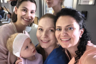 Na dobre i na złe. Blanka (Pola Gonciarz), Nina (Rita Sobocińska)