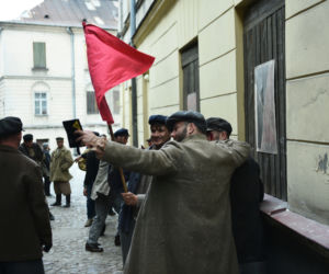„Młody Piłsudski” w Lublinie. Filmowy znów kręcą na Starym Mieście