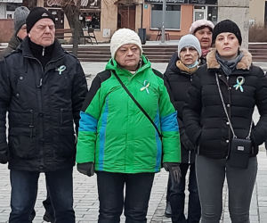 Starachowice solidarne z Ukrainą. Wiec poparcia na Rynku