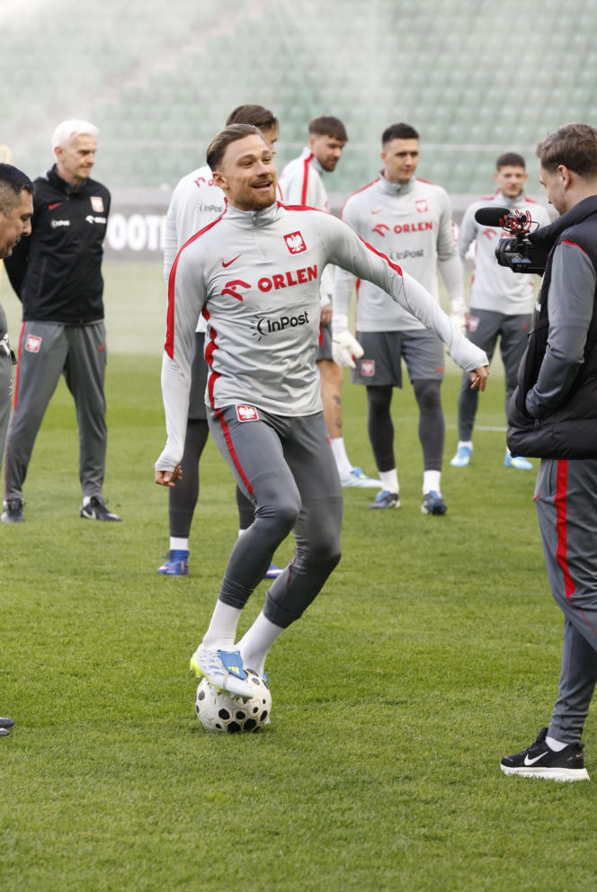 Trening reprezentacji Polski w Warszawie