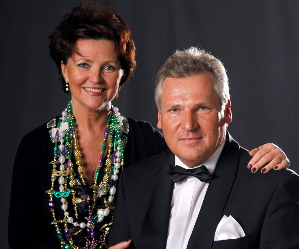 Aleksander i Jolanta Kwaśniewscy 