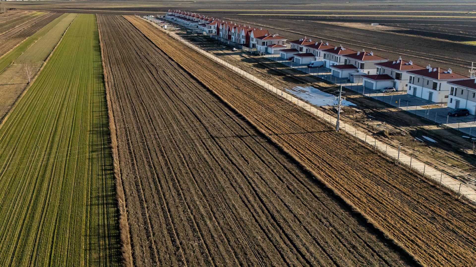 Osiedle łanowe w sołectwie Podolszyn