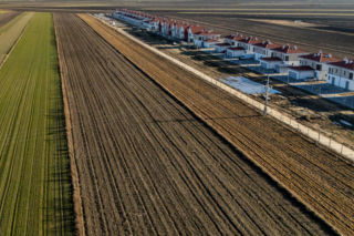 Osiedle łanowe w sołectwie Podolszyn