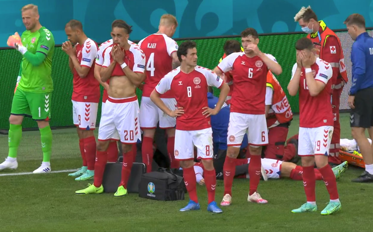 Euro 2020: Christian Eriksen reanimowany