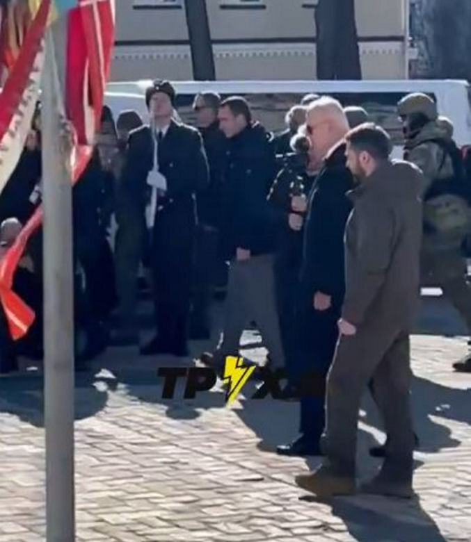 Prezydent Joe Biden w Kijowie