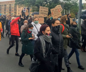 Protest kobiet w Szczecinie - 28.10.2020