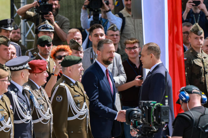 Żona Kosiniaka-Kamysza została matką chrzestną F-35