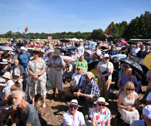 Poświęcenie pomnika Matki Boskiej w Konotopiu