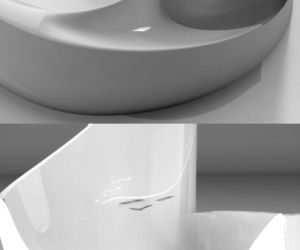 YinYang, projekt nagrodzony w konkursie SPA ART autorstwa Katarzyny Malec