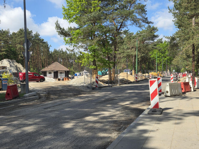Przebudowa pętli tramwajowej w Lesie Gdańskim w Bydgoszczy. Byliśmy na placu budowy!