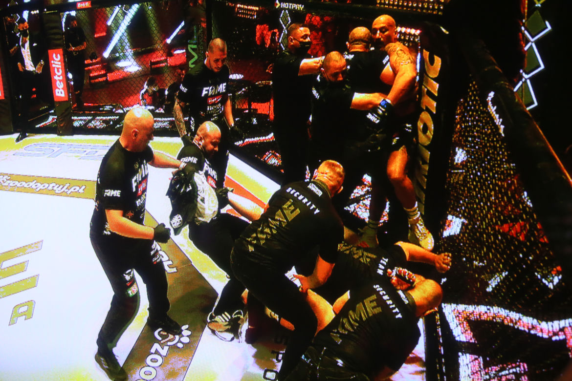 Marcin Najman - Don Kasjo. Potężna bójka na FAME MMA 8