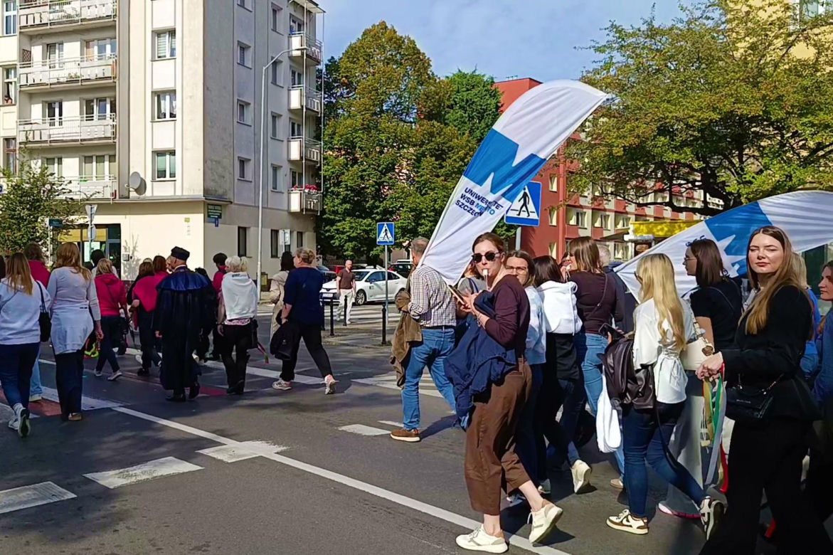 "Spacerek na uniwerek" w Szczecinie