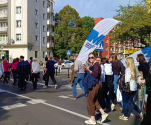 Spacerek na uniwerek w Szczecinie