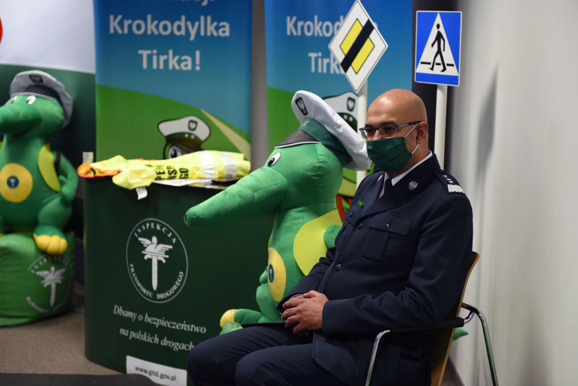 Lekcja bezpieczeństwa ruchu drogowego z Pierwszą Damą