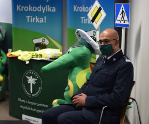 Lekcja bezpieczeństwa ruchu drogowego z Pierwszą Damą