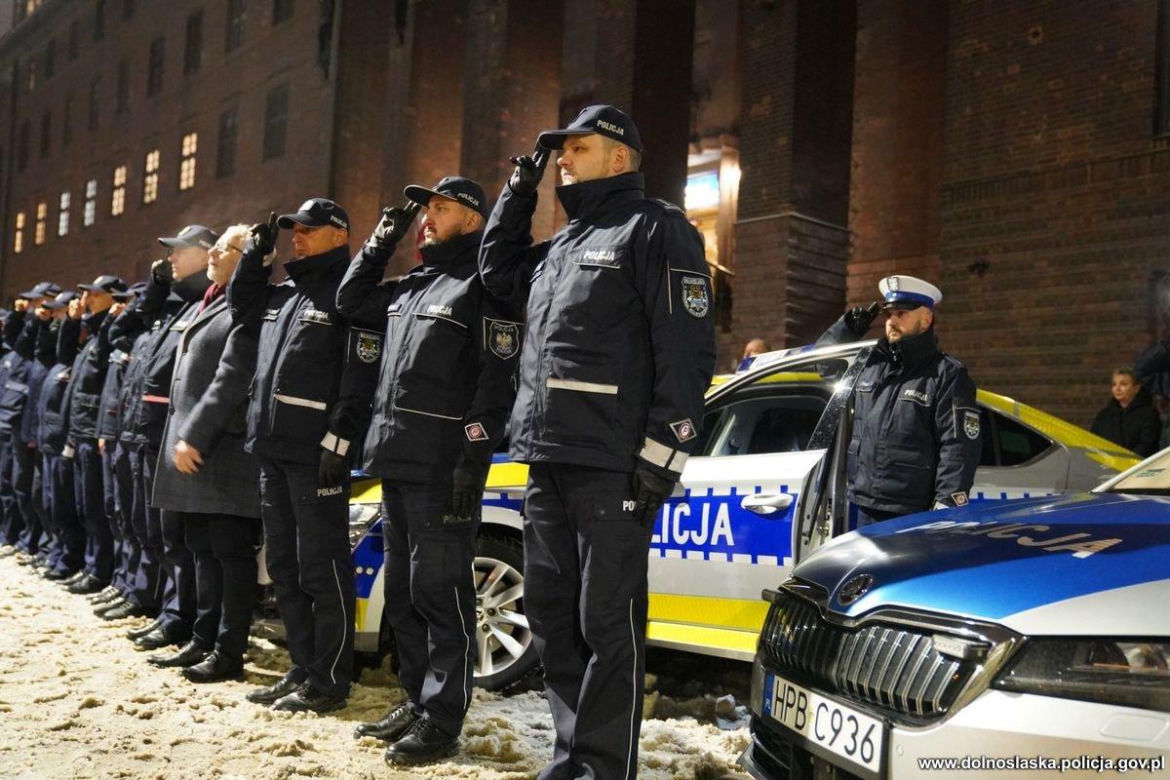 Dolny Śląsk oddał hołd zamordowanym policjantom   