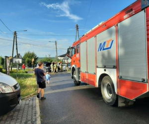Wypadek na ulicy Żytniej w Starachowicach