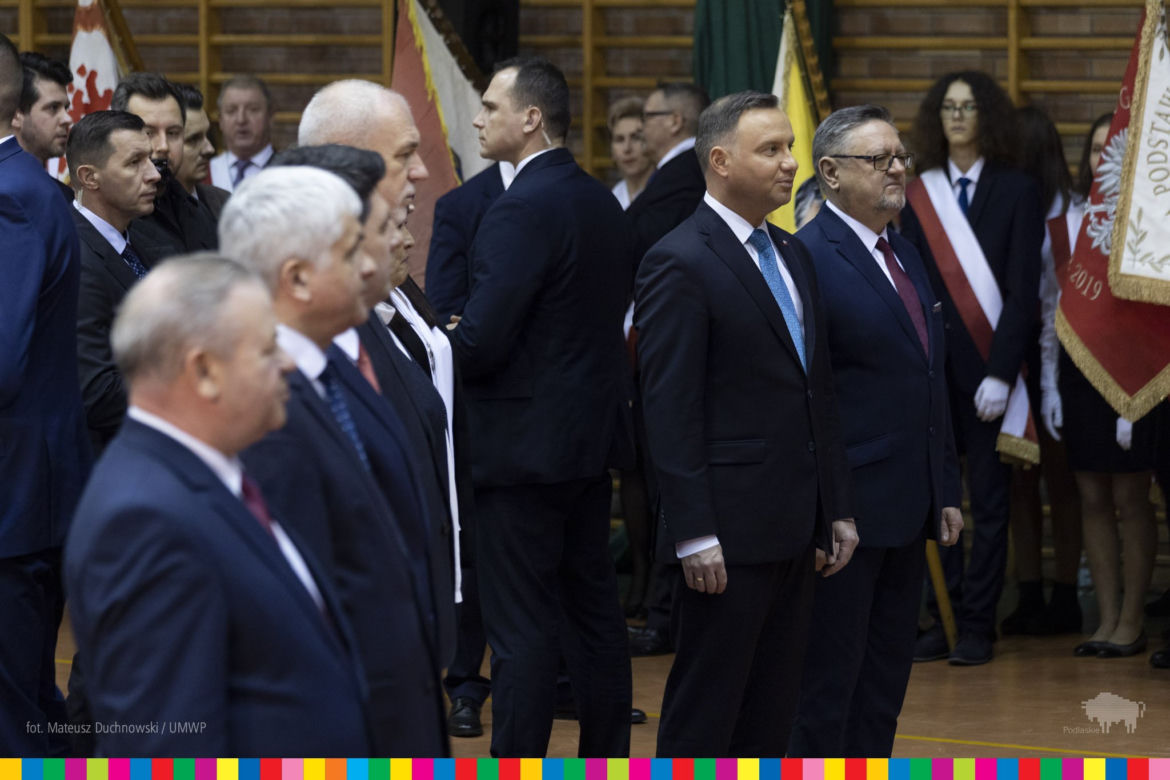 Prezydent RP Andrzej Duda w Kolnie