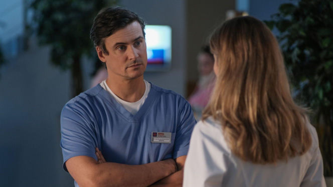 Na dobre i na złe odc. 977. Asia Gawryło (Monika Kaleńska), Krzysztof Radwan (Mateusz Damięcki)