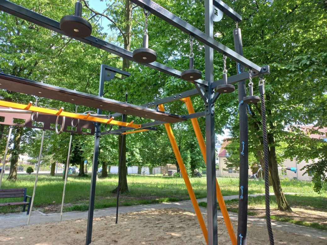 Ninja Park w Lesznie gotowy. To ekstremalny tor przeszkód