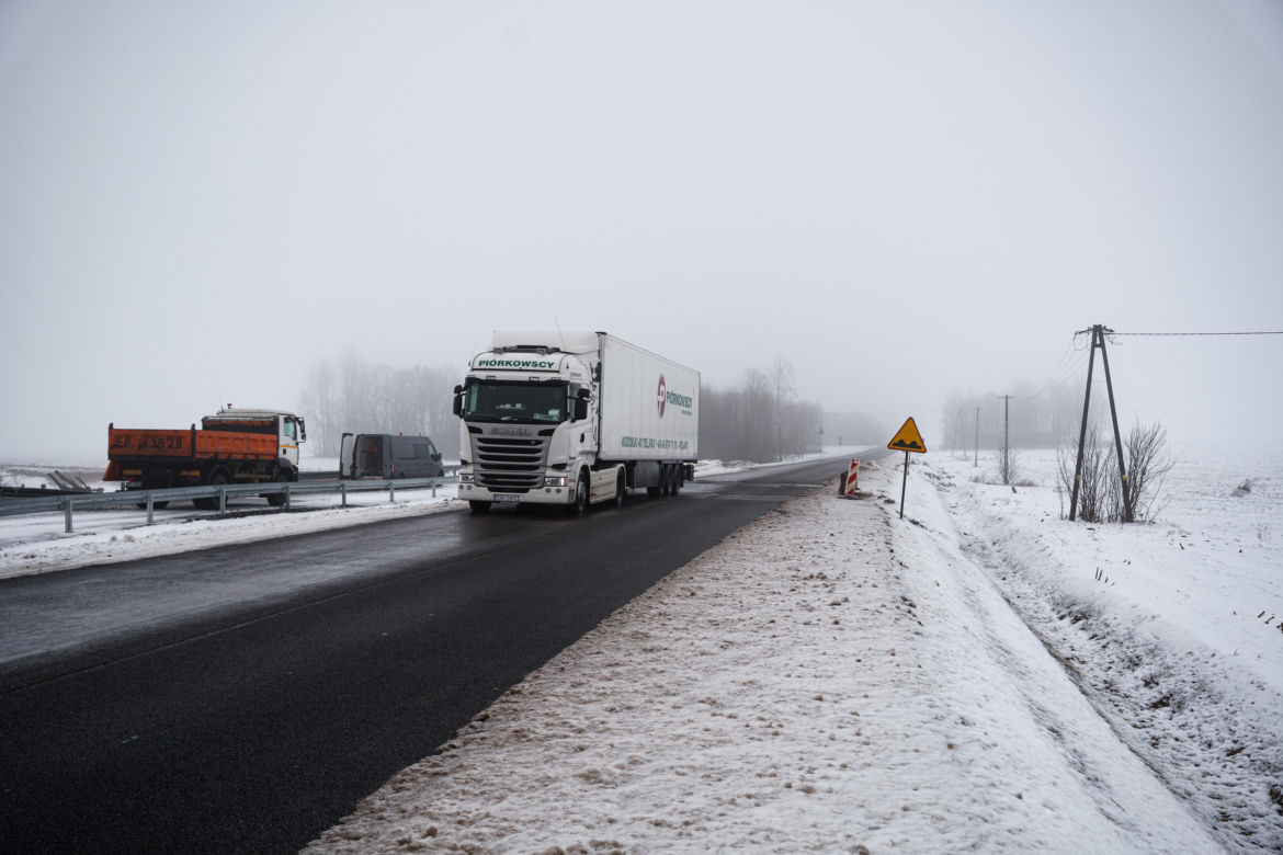 Nowy przepust drogowy w powiecie brzezińskim