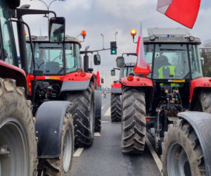 Protest rolników w Lublinie [GALERIA]