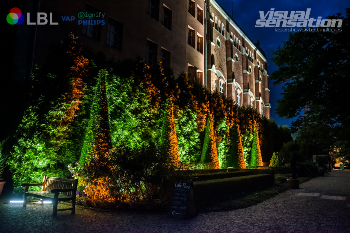 Lasery, muzyka i iluzjoniści w Ogrodzie Botanicznym we Wrocławiu