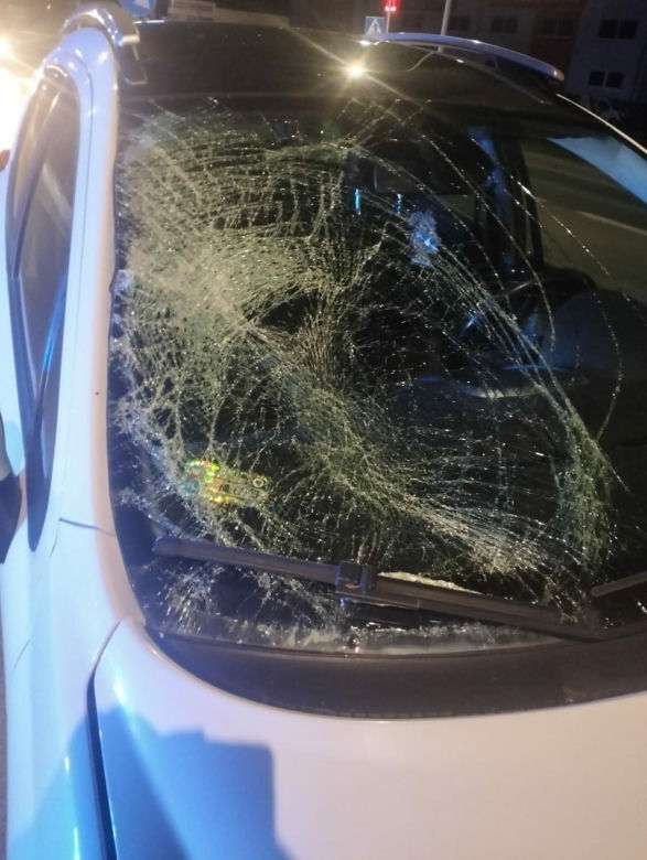 Groźny wypadek i potrącenie pieszej w Iławie