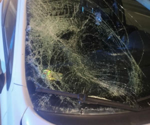 Groźny wypadek i potrącenie pieszej w Iławie