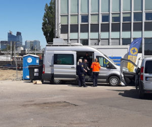 Ewakuowano pasażerów Dworca Zachodniego. Pijany wariat krzyczał, że miał bombę! 