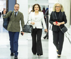 Czerń, biel i granat, ale też kolorowe szaleństwo. Oto noworoczna rewia mody w Sejmie!